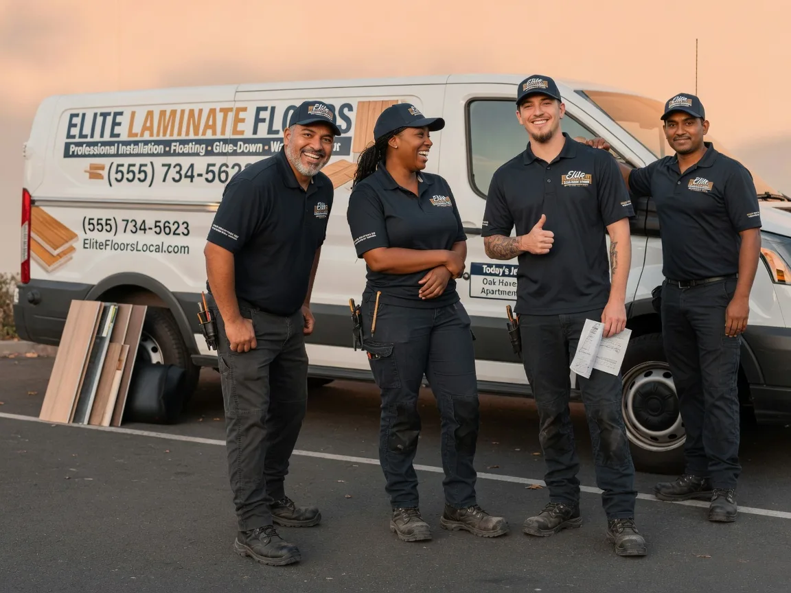 Laminate flooring installation company in Glyndon, MD
